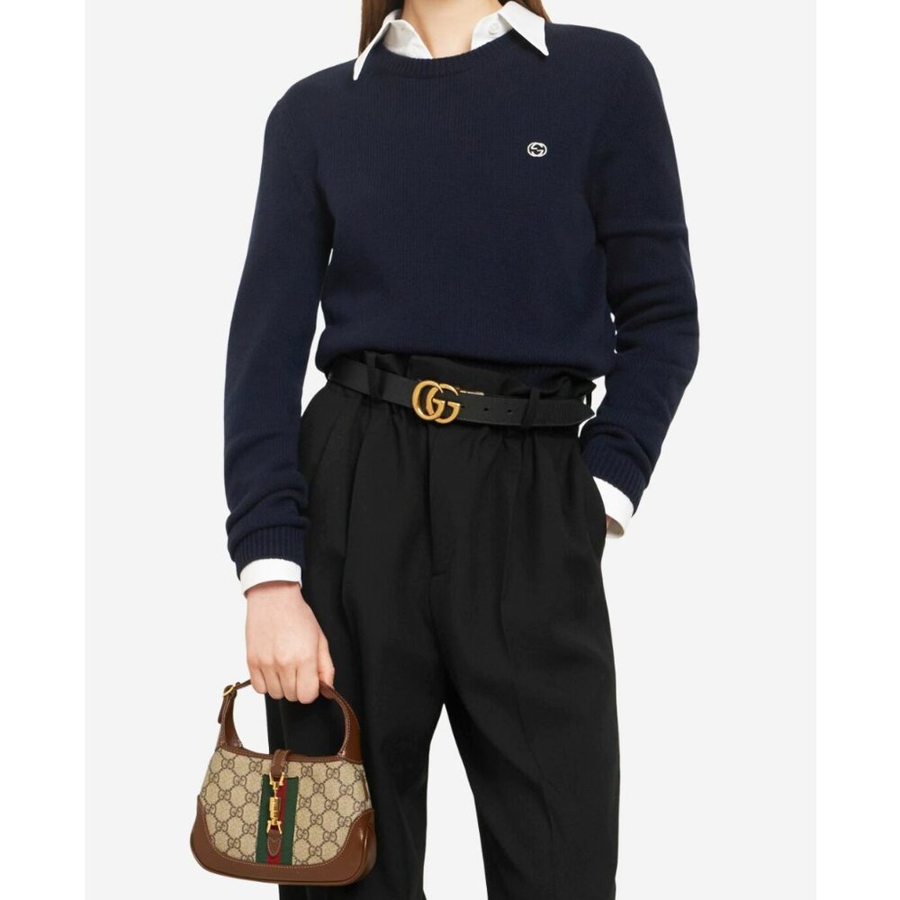 Gucci Jackie 1961 GG Supreme Mini Hobo Crossbody Bag - Picture 11 of 11